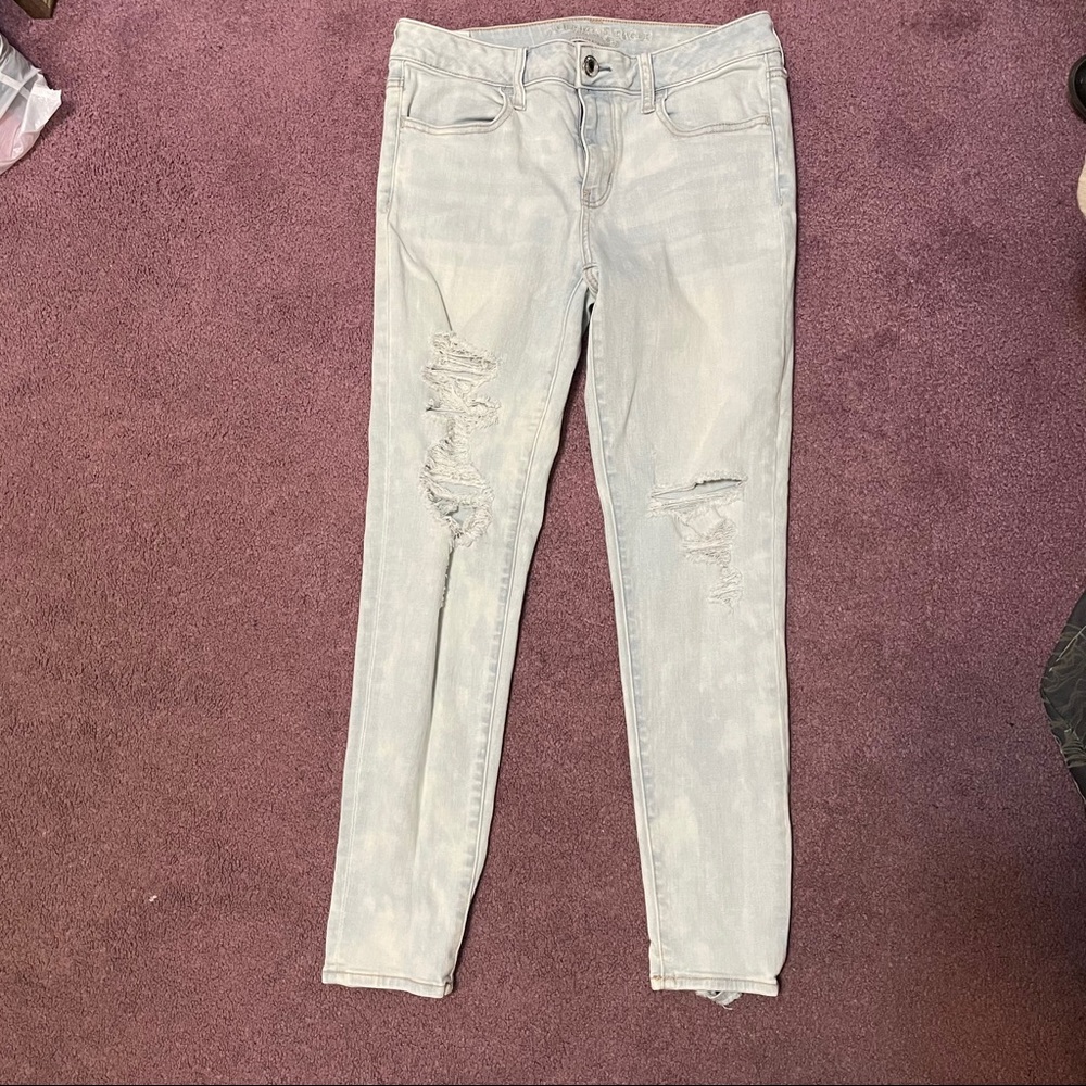 American Eagle Distressed Jegging - 10S